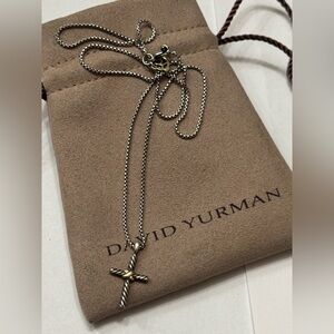 David Yurman Petit X Necklace